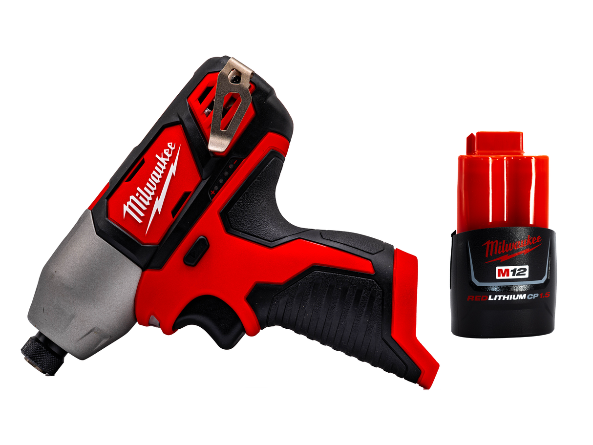 Milwaukee M12 2462-20 12V Sub-Compact Impact Driver - Bare Tool