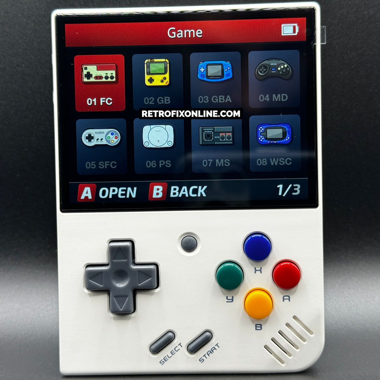 Miyoo Mini Plus+ Retro Handheld Game Console 64GB SD Card + GAMES!